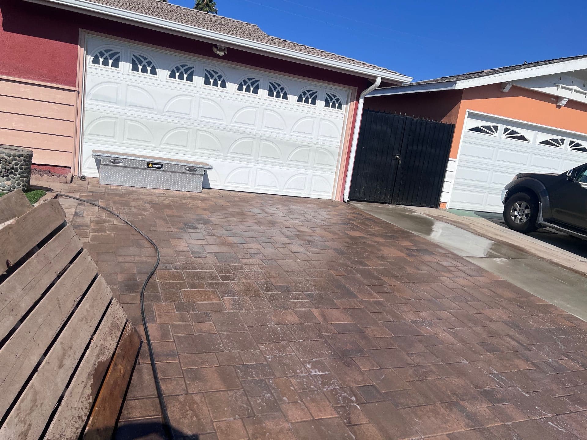 Project Transforming Messy Driveways into Pristine Spaces image