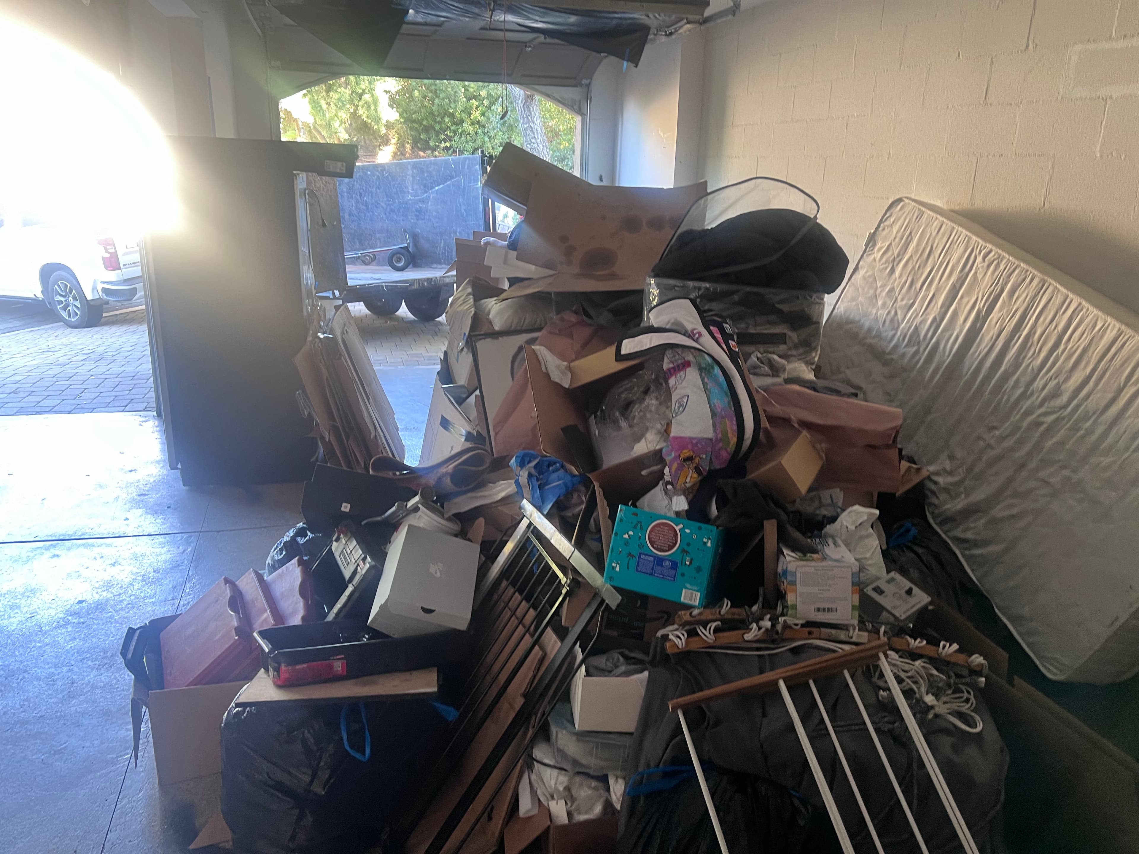 Project Move-Out Garage Cleanout Turned a Packed Space Empty image