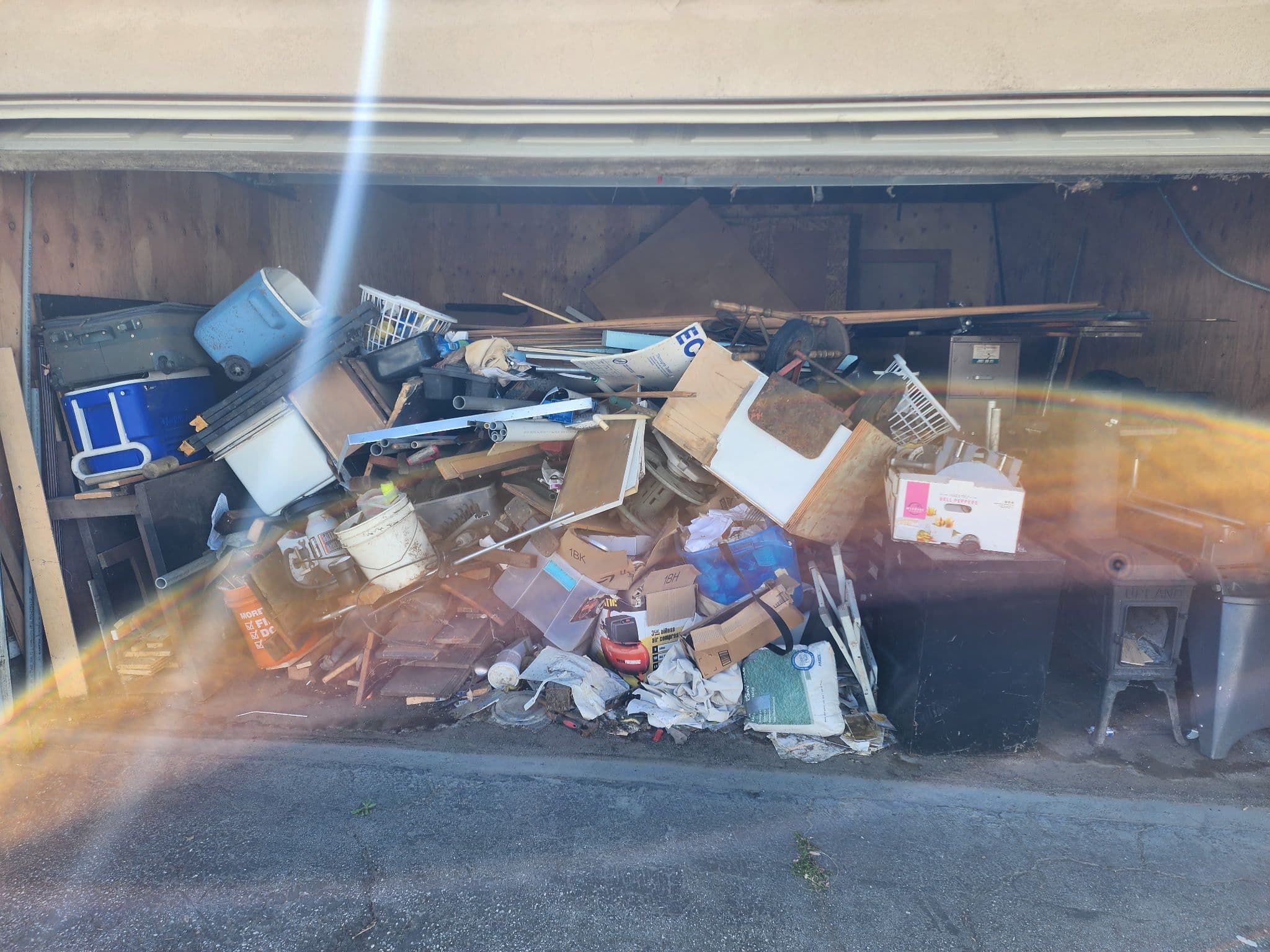 Project Packed Garage Cleanout Done Right - Full Junk Removal image