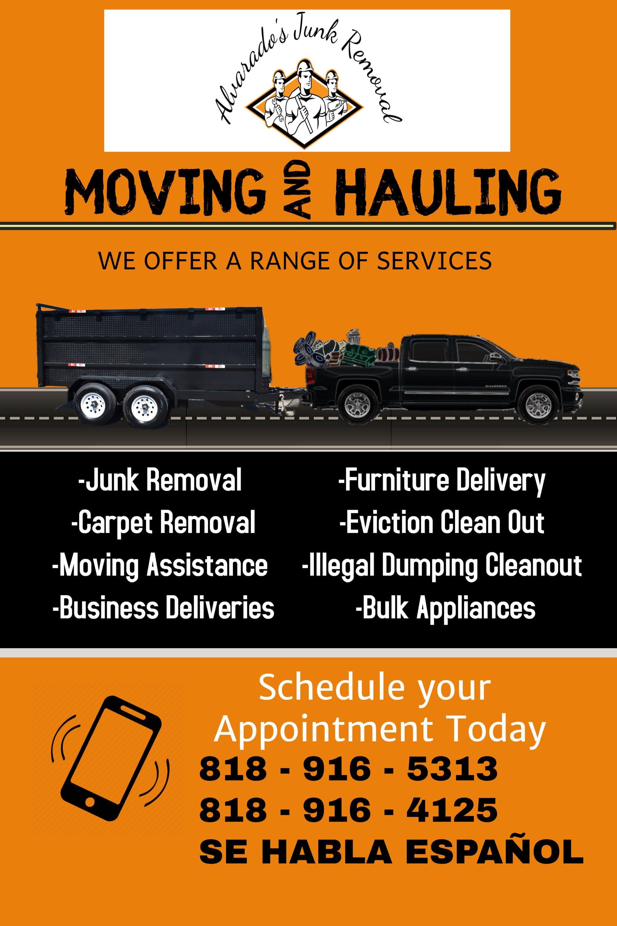 Project Comprehensive Moving and Hauling Services in Los Angeles image