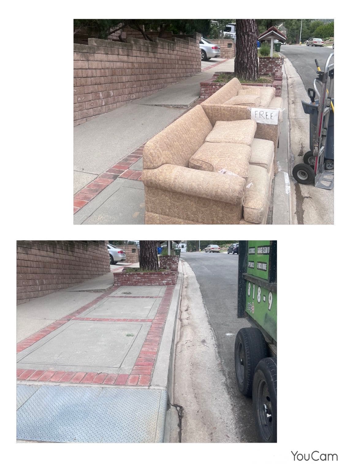Couch Removal and Security Enhancement in Santa Clarita image