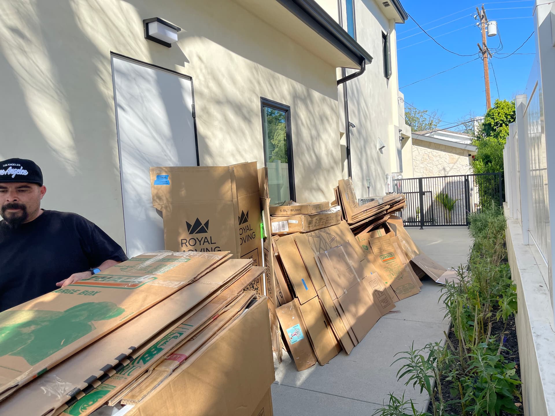 Efficient Cardboard Box Removal and Cleanup image